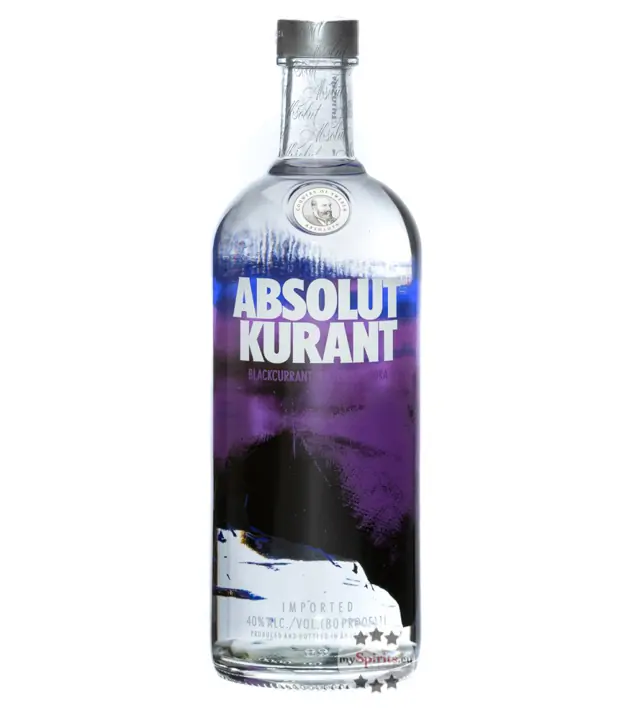 Absolut Kurant Flavored Vodka / 40 % Vol. / 1,0 Liter-Flasche