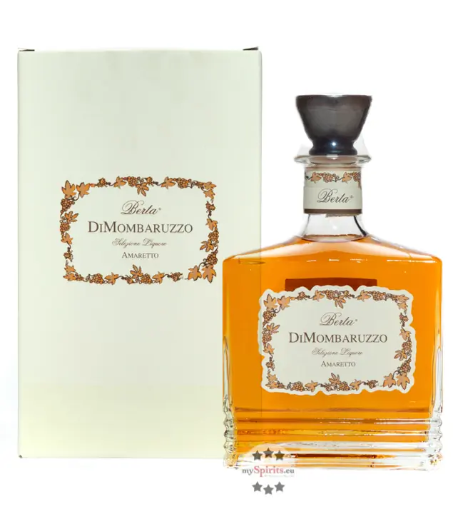 Distillerie Berta DiMombaruzzo – Amaretto Selexione Liquore / 28 % vol. / 0,7 Liter-Flasche 