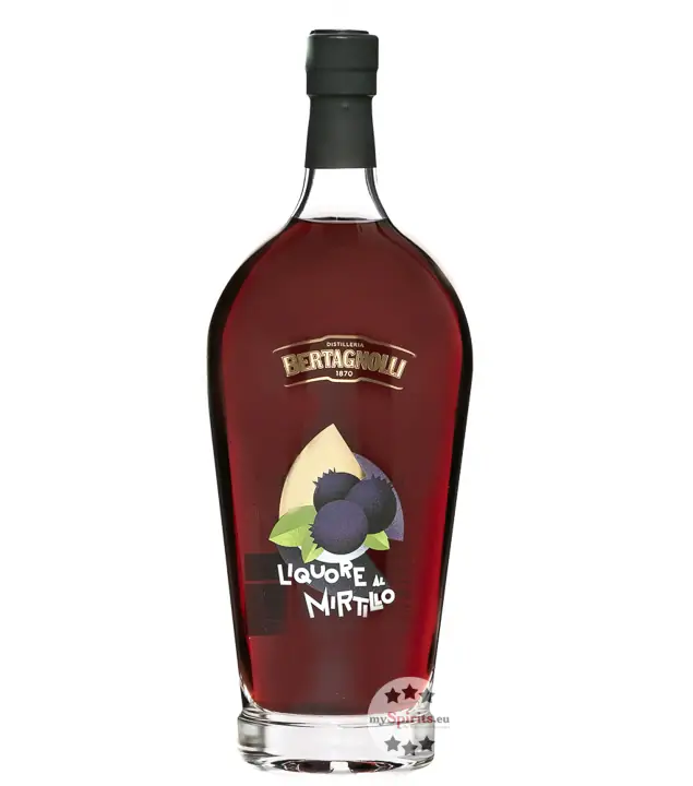 Bertagnolli Liquore al Mirtillo / 24 % Vol. / 0,7 Liter-Flasche