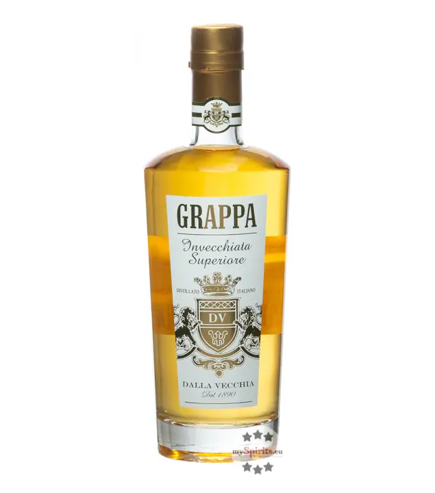 Dalla Vecchia Grappa Invecchiata Superiore / 40 % Vol. / 0,5 Liter-Flasche