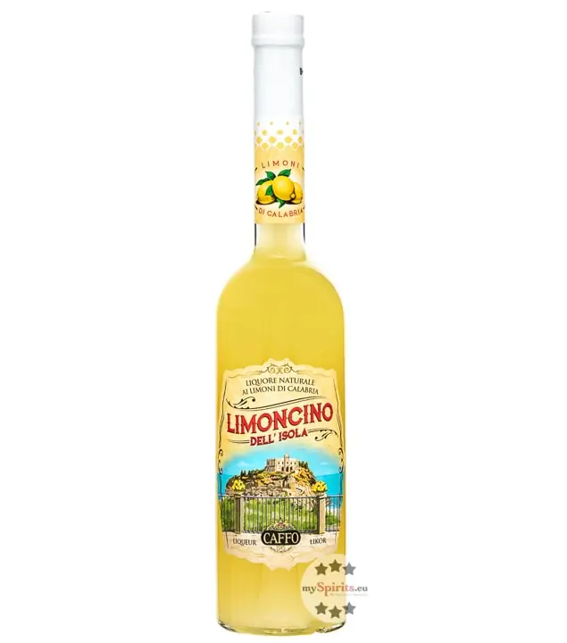 Caffo: Limoncino Dell' Isola Likör / 30 % vol / 0,7 Liter-Flasche