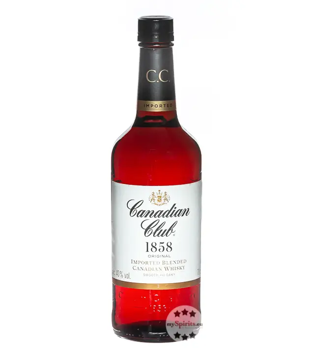 Canadian Club 1858 Original Imported Blended Canadian Whisky / 40 % Vol. / 0,7 Liter-Flasche