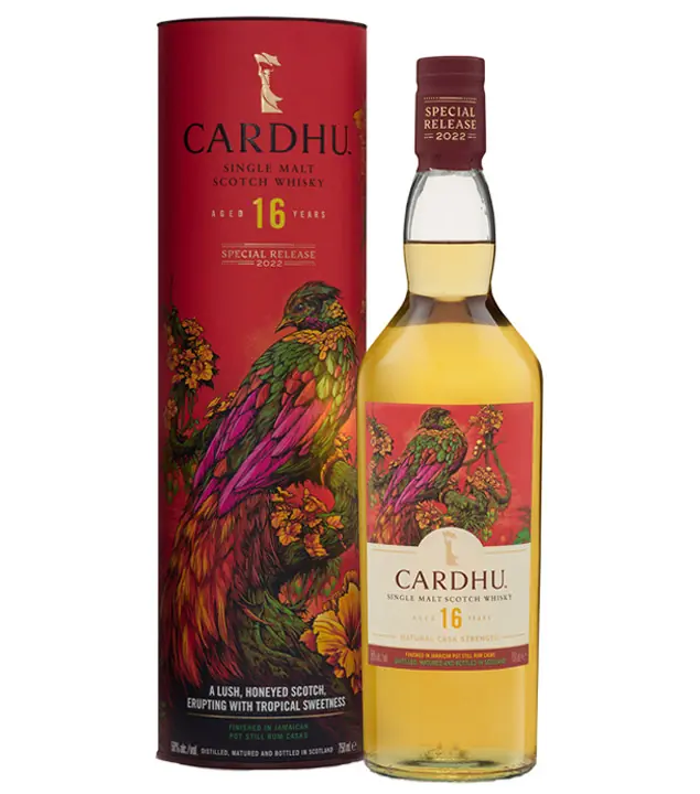 Cardhu 16 Years Single Malt Whisky Special Release 2022 / 58 % vol / 0,7 Liter-Flasche in Geschenkdose
