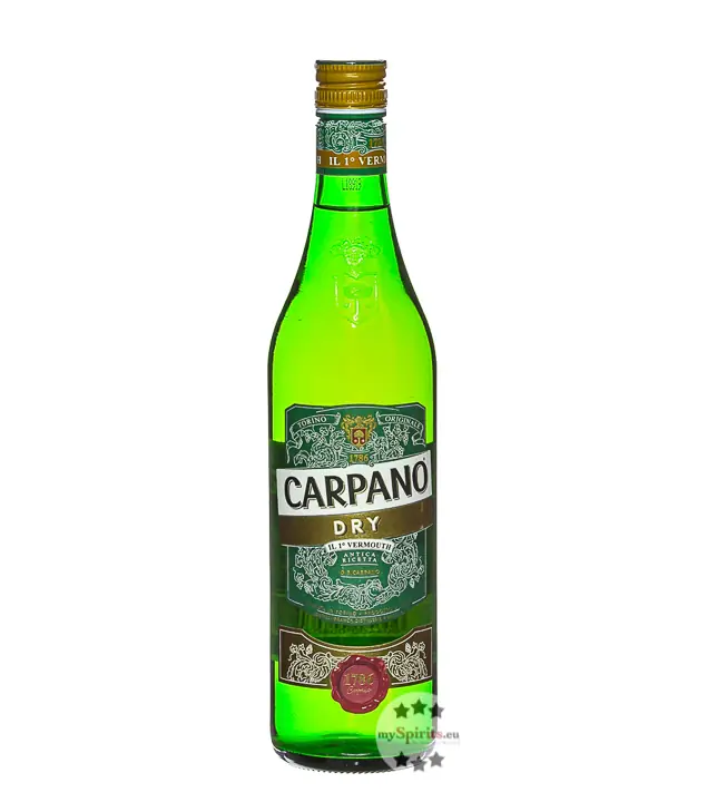 Carpano Dry Vermouth / 18 % Vol. / 0,75 Liter-Flasche