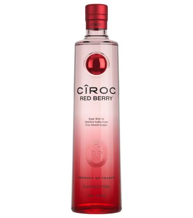 Cîroc Red Berry aromatisierter Wodka / 37,5 % Vol. / 0,7 Liter-Flasche
