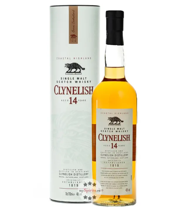 Clynelish 14 Jahre Single Malt Scotch Whisky / 46 % Vol. / 0,7 Liter-Flasche in Geschenkdose