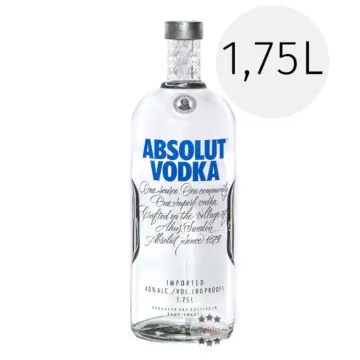Absolut Vodka Magnum / 40 % Vol. / 1,75 Liter-Flasche