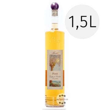 Distillerie Berta Piasì – Grappa di Brachetto Invecchiata / 40 % vol. / 1,5 Liter-Flasche