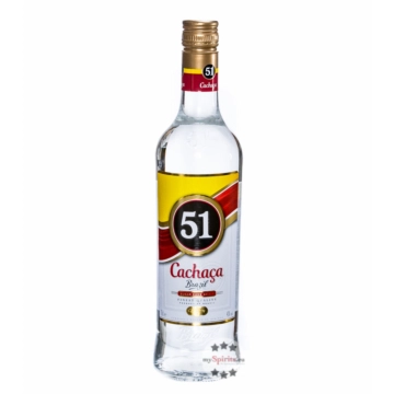 Cachaça 51 Pirassununga / 40 % / 0,7 Liter-Flasche