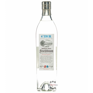 Etter Fruchtbaum – 5-Früchtebrand der schweizer Destillerie Etter / 41% vol. 0,7 Liter-Flasche