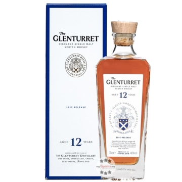 The Glenturret 12 Jahre Highland Single Malt Whisky / 46 % vol / 0,7 Liter-Flasche