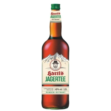 Hartl's Jagertee Punsch-Extrakt / 40 % Vol. / 1,0 Liter-Flasche