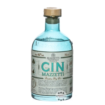 Mazzetti d’Altavilla Gin / 42 % Vol. / 0,7 Liter-Flasche