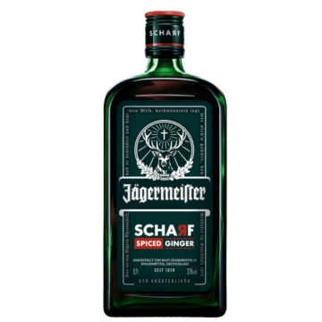 Jägermeister Scharf Hot Ginger Kräuterlikör / 33 % Vol. / 0,7 Liter-Flasche