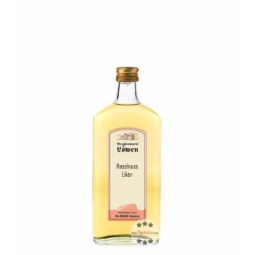 Löwen: Haselnusslikör / 35% Vol. / 0,2 Liter - Flasche
