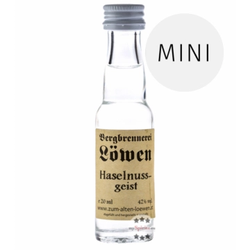 Löwen: Haselnuss-Geist / 42% Vol. / 0,02 Liter - Flasche