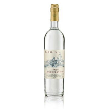 Marolo: Grappa di Gewürztraminer / 42 % vol / 0,7 Liter-Flasche