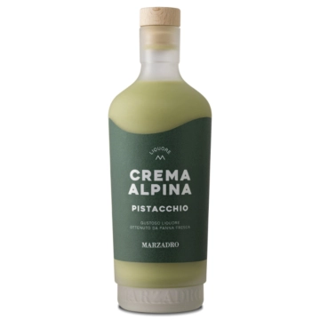 Marzadro Crema Alpina Pistacchio Pistazienlikör / 17 % Vol. / 0,7 Liter-Flasche