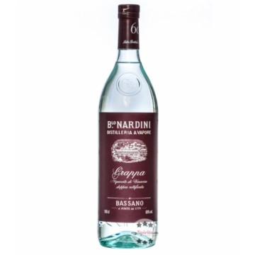 Nardini Grappa Bianca 60° / 60% Vol. / 1,0 Liter-Flasche