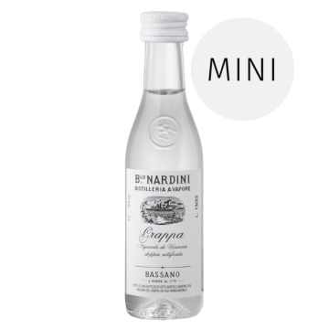 Nardini: Grappa Bianca 50° / 50% Vol. / 0,03 Liter-Flasche