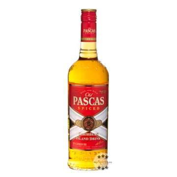 Old Pascas Spiced (Rum-Basis) Caribbean Island Drink / 35 % Vol. / 0,7 Liter-Flasche
