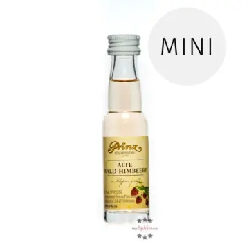 Prinz: Alte Wald-Himbeere / 41% Vol. / 0,02 Liter - Flasche