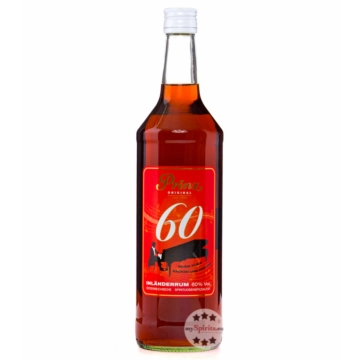 Prinz: Inländer Rum 60 % - Österreichisches Kultgetränk / 60 % Vol. / 1,0 Liter-Flasche
