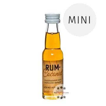 Prinz: Rum coconut Likör mit Inländerrum / 40% Vol., 0,02 L
