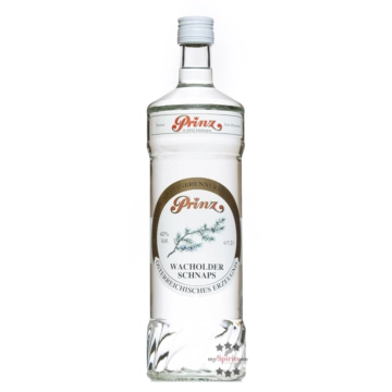 Prinz: Wacholder Schnaps / 40 % Vol. / 1,0 Liter - Flasche