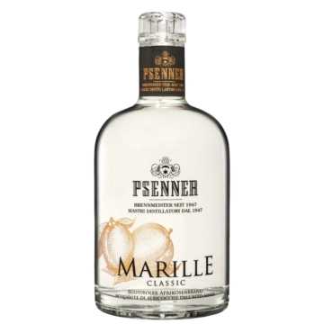 Psenner Marille Aprikosenbrand Classic / 40 % vol / 0,7 Liter-Flasche