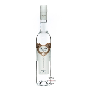 Torboli Grappa Bianca / 38 % Vol. / 0,5 Liter-Flasche