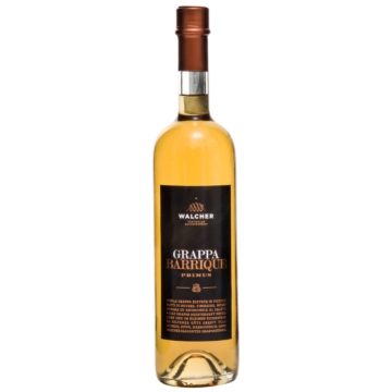 Walcher Grappa Barrique Primus / 40 % vol / 0,7 Liter-Flasche