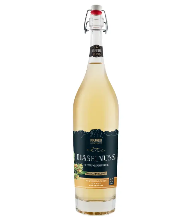 Alte Haselnuss / 36 % vol / 0,5 Liter-Flasche