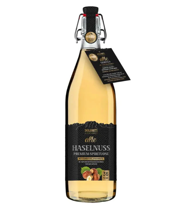 Alte Haselnuss / 36 % vol / 1,0 Liter-Flasche