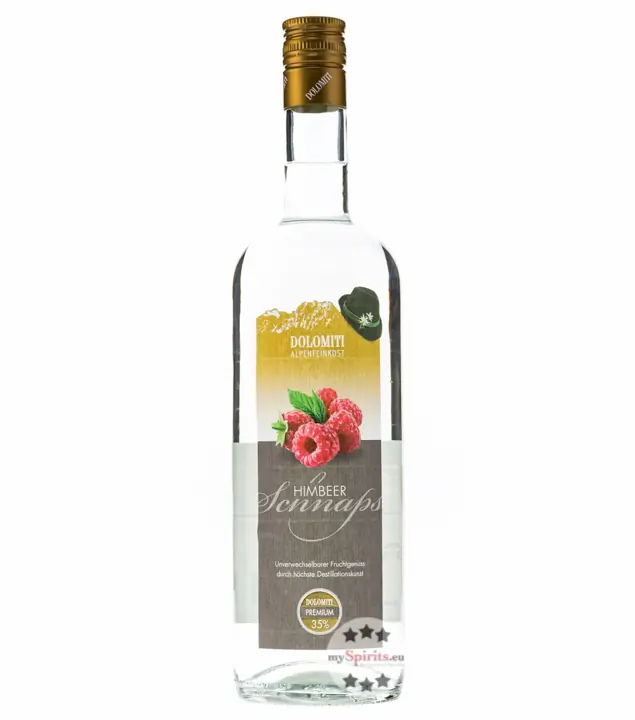 Dolomiti: Himbeer Schnaps / 35% Vol. / 1,0 Liter