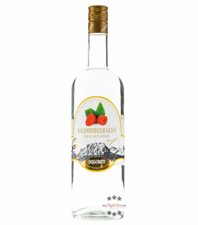 Dolomiti: Waldhimbeer Geist / 40 % Vol. / 1,0 Liter - Flasche