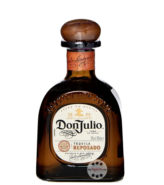 Don Julio Reposado Tequila / 38 % Vol. / 0,7 Liter-Flasche im Karton