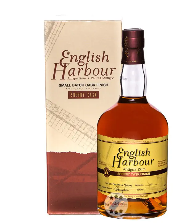 English Harbour Rum: Sherry Cask Finish / 46 % Vol. / 0,7 Liter-Flasche in Geschenkkarton