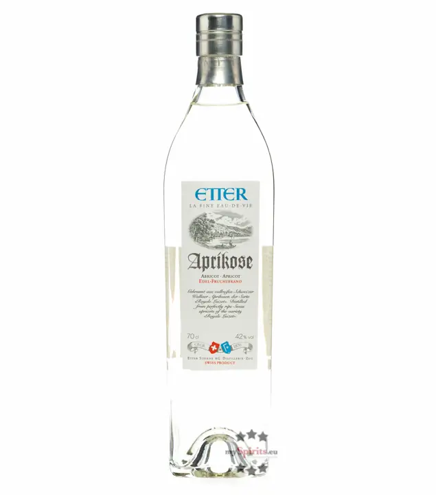 Etter Aprikose Royale Luizet – Edel-Fruchtbrand aus Aprikose/ 42% vol. 0,7 Liter-Flasche