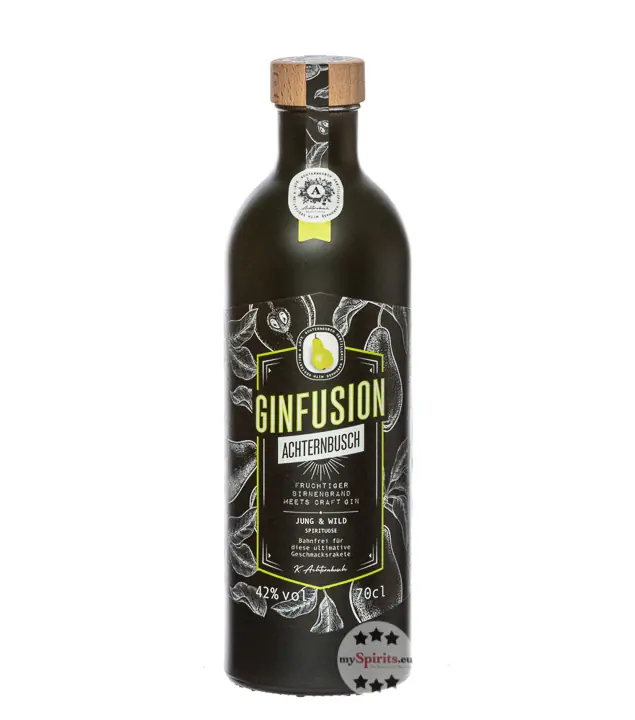 Feel! Gin: Ginfusion Achternbusch / 42 % Vol. / 0,7 Liter-Flasche 