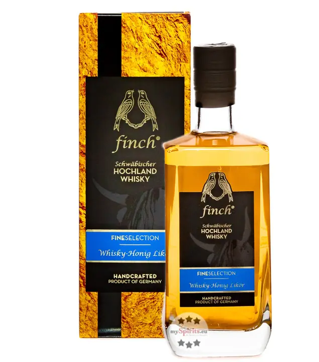 Finch Likör mit Whisky und Honig / 27 % Vol. / 0,5 Liter-Flasche