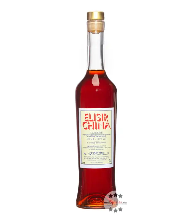 Foletto Elisir China Likör / 30 % Vol. / 0,5 Liter-Flasche