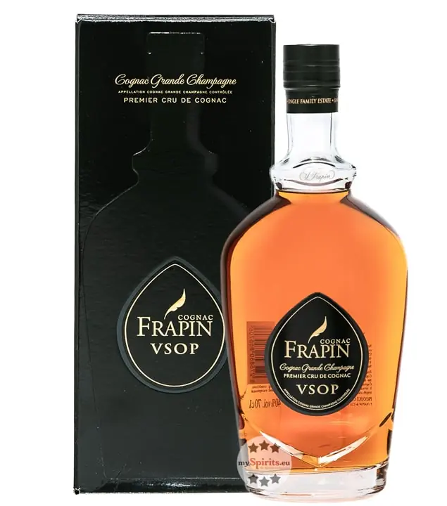 Cognac Frapin: VSOP Premier Cru / 40 % vol / 0,7 Liter-Flasche in Geschenkbox