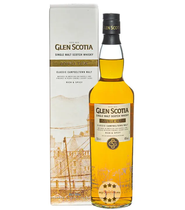 Glen Scotia Double Cask Single Malt Scotch Whisky / 46 % Vol. / 0,7 Liter-Flasche in Geschenkbox