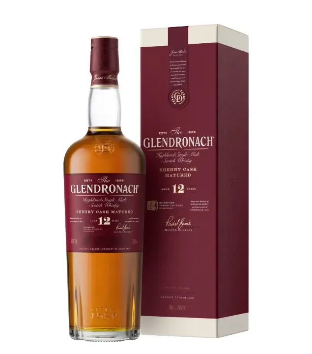 The Glendronach Original 12 Jahre Highland Single Malt Scotch Whisky / 43 % Vol. / 0,7 l in Geschenkdose 