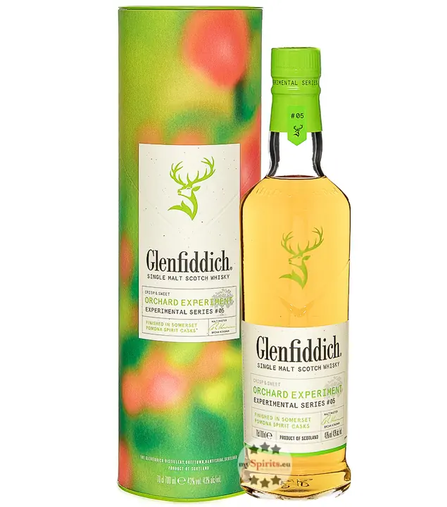 Glenfiddich Orchard Experiment Experimental Series Single Malt Scotch Whisky / 43 % Vol. / 0,7 Liter-Flasche in Geschenkdose