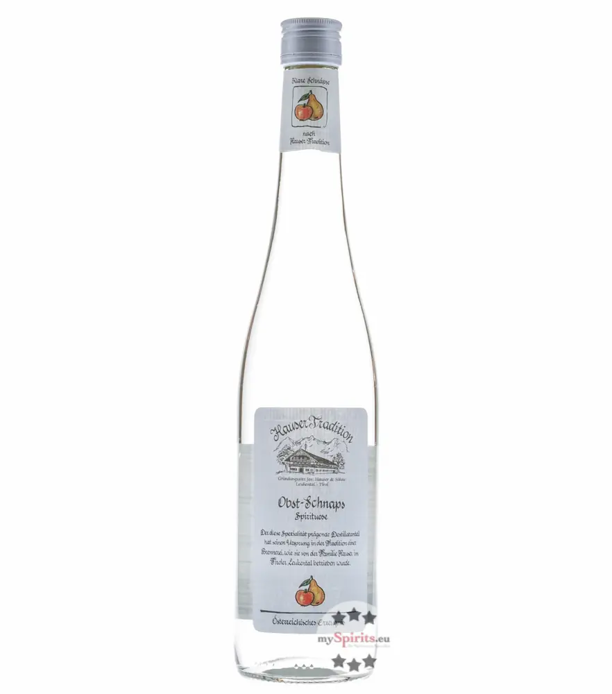 Hauser Tradition Obst Schnaps / 35% Vol. / 0,7 Liter