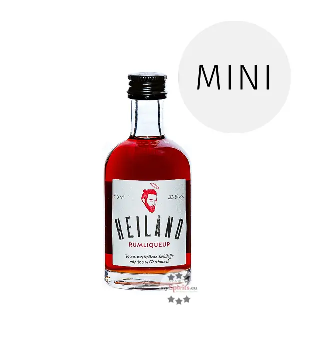 Heiland Likör mit Rum & Doppelbock Miniatur / 23 % Vol. / 0,05 Liter-Flasche