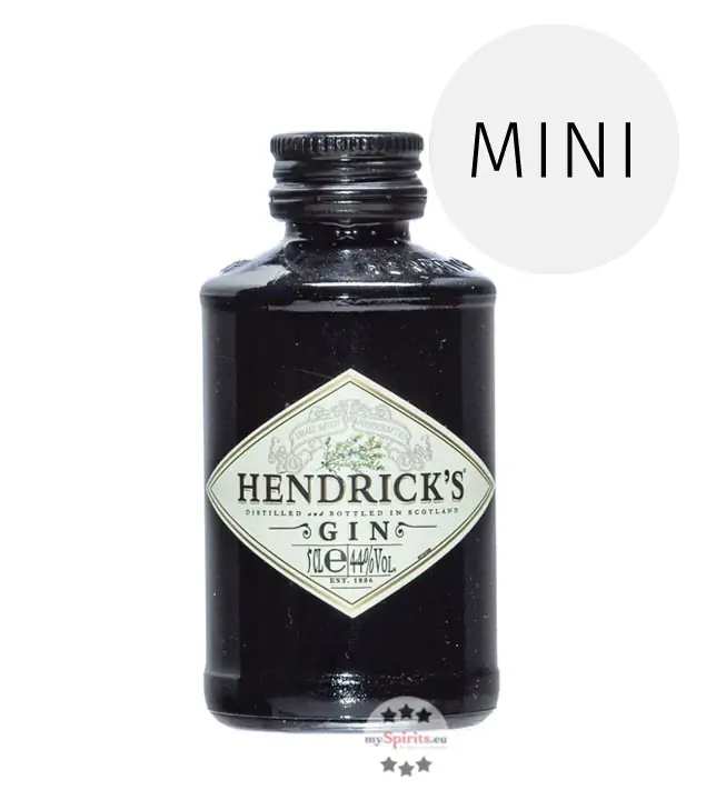 Hendrick‘s Gin Mini / 44 % Vol. / 0,05 Liter-Flasche