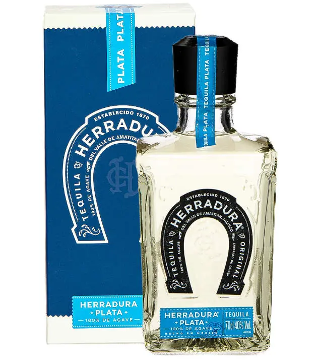 Herradura Plata Tequila / 40 % vol / 0,7 Liter-Flasche